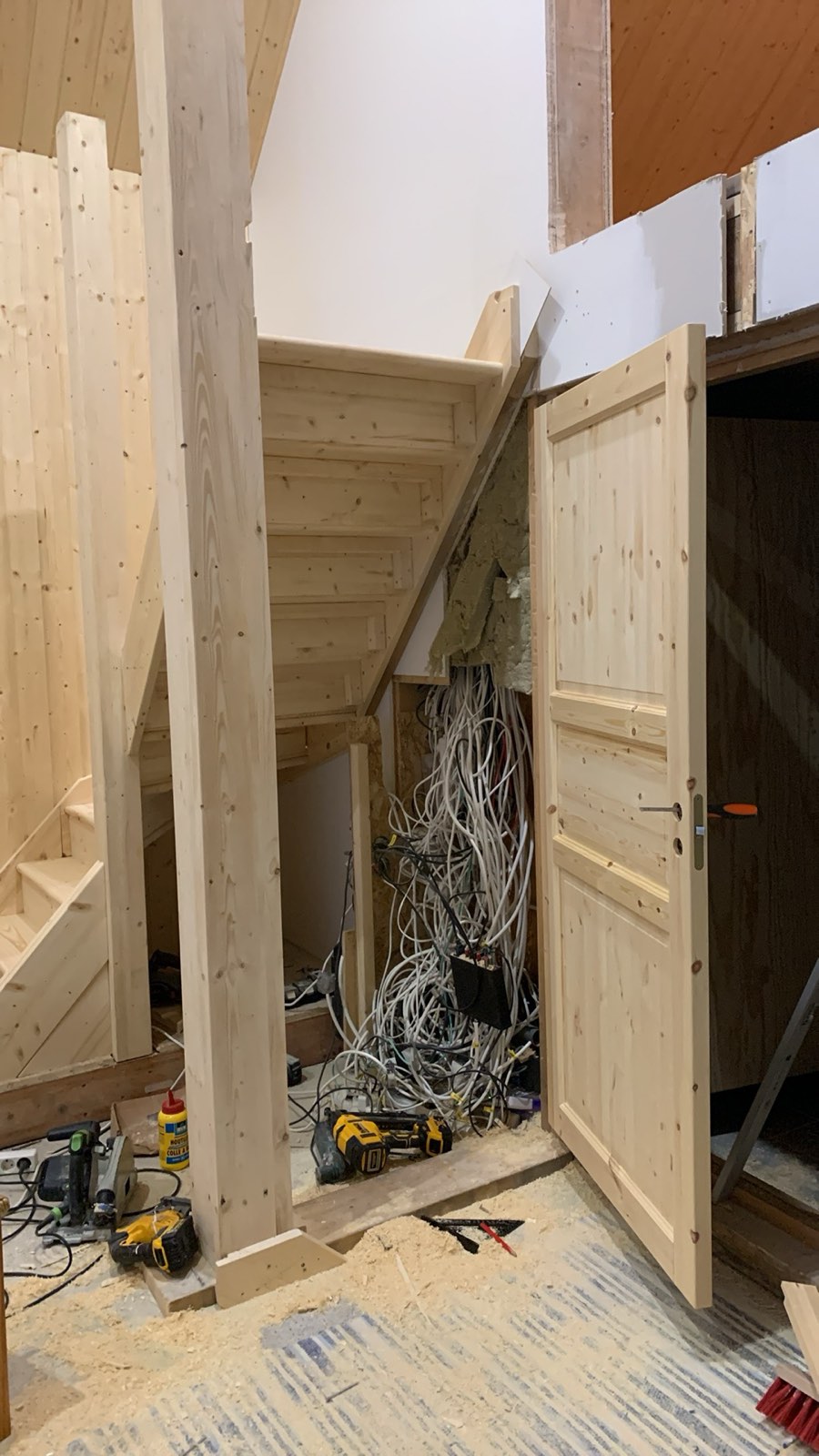 Building work at Nederberga Valley