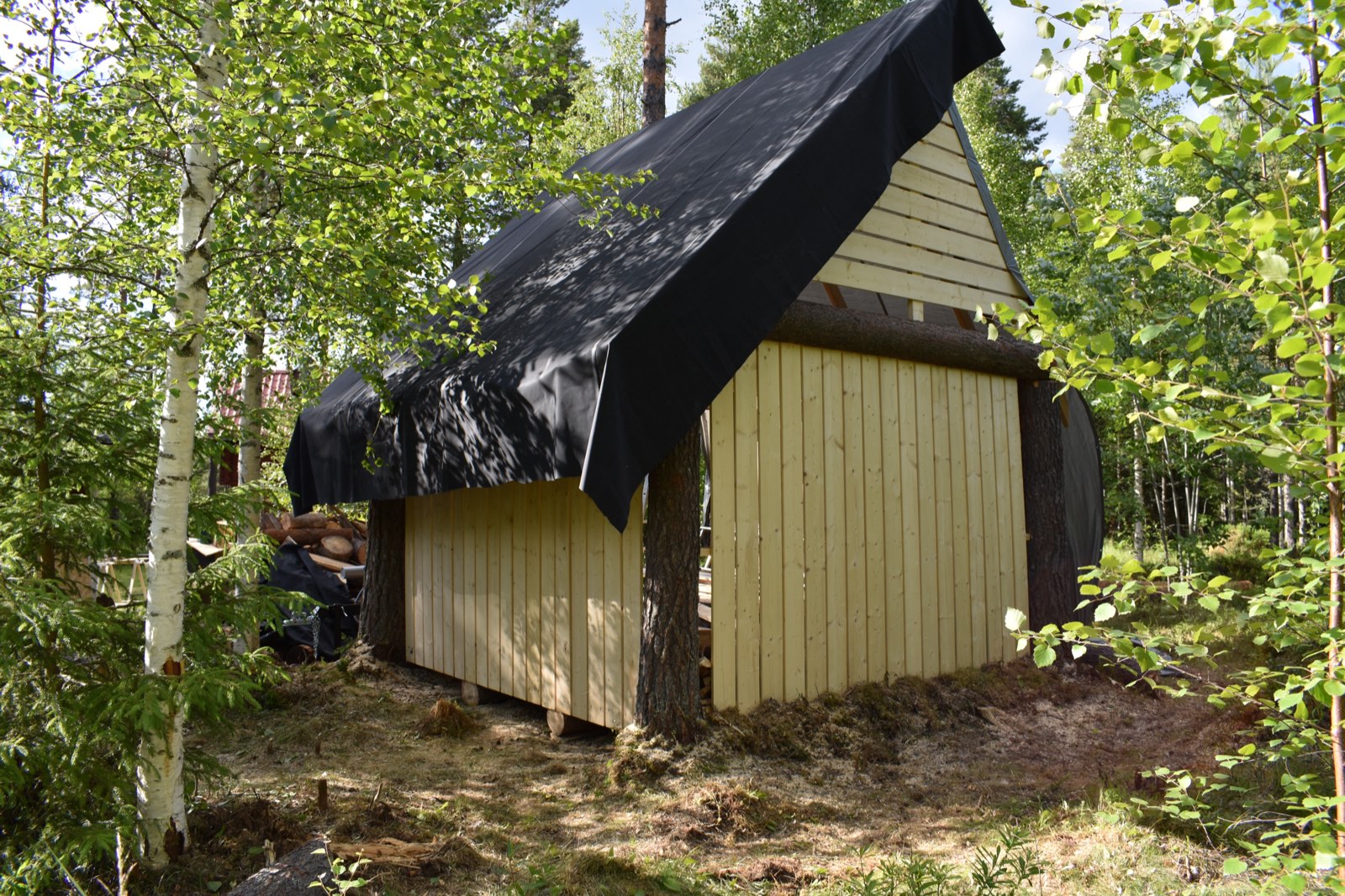 Building work at Nederberga Valley