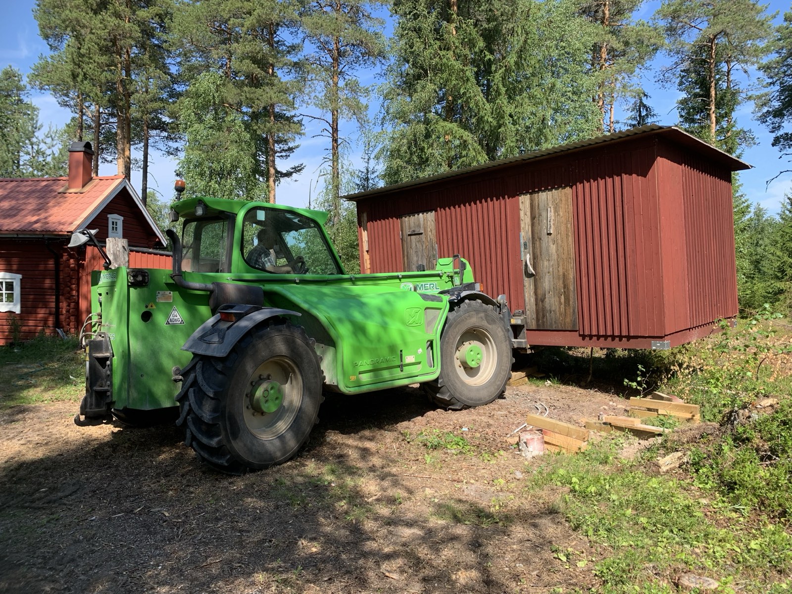 Building work at Nederberga Valley