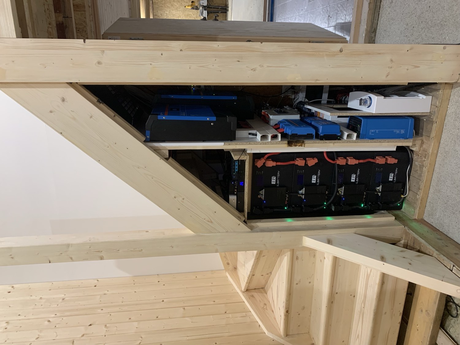 The off-grid energy system at Nederberga Valley