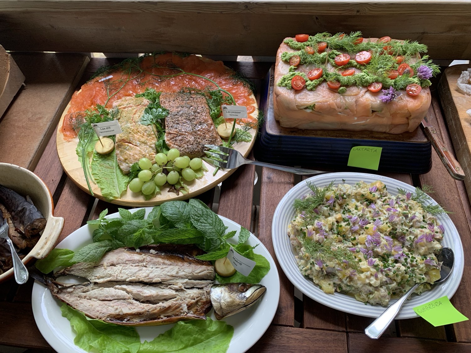 food at Nederberga Valley