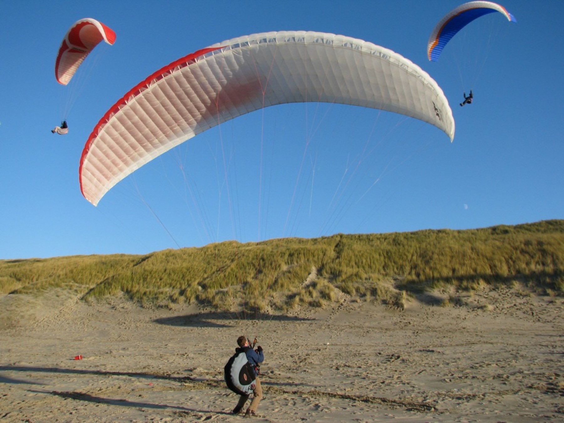 paragliding at Nederberga Valley